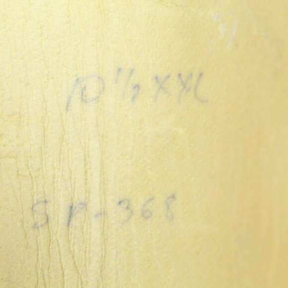 *Unbranded Black Leather Pull On Back Zip Knee High Riding Boots Size 10.5 - Picture 8 of 9